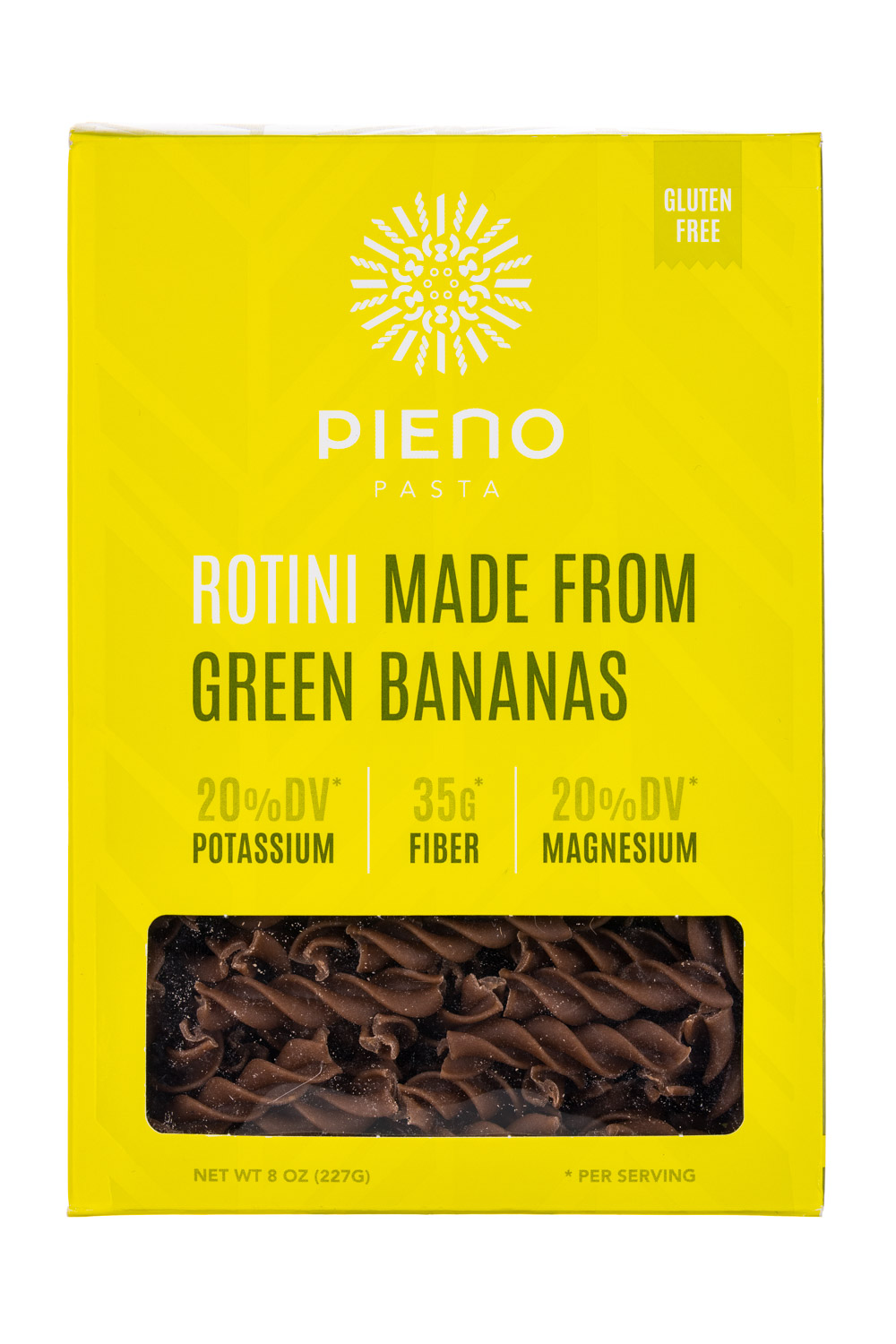 Rotini Made From Green Bananas