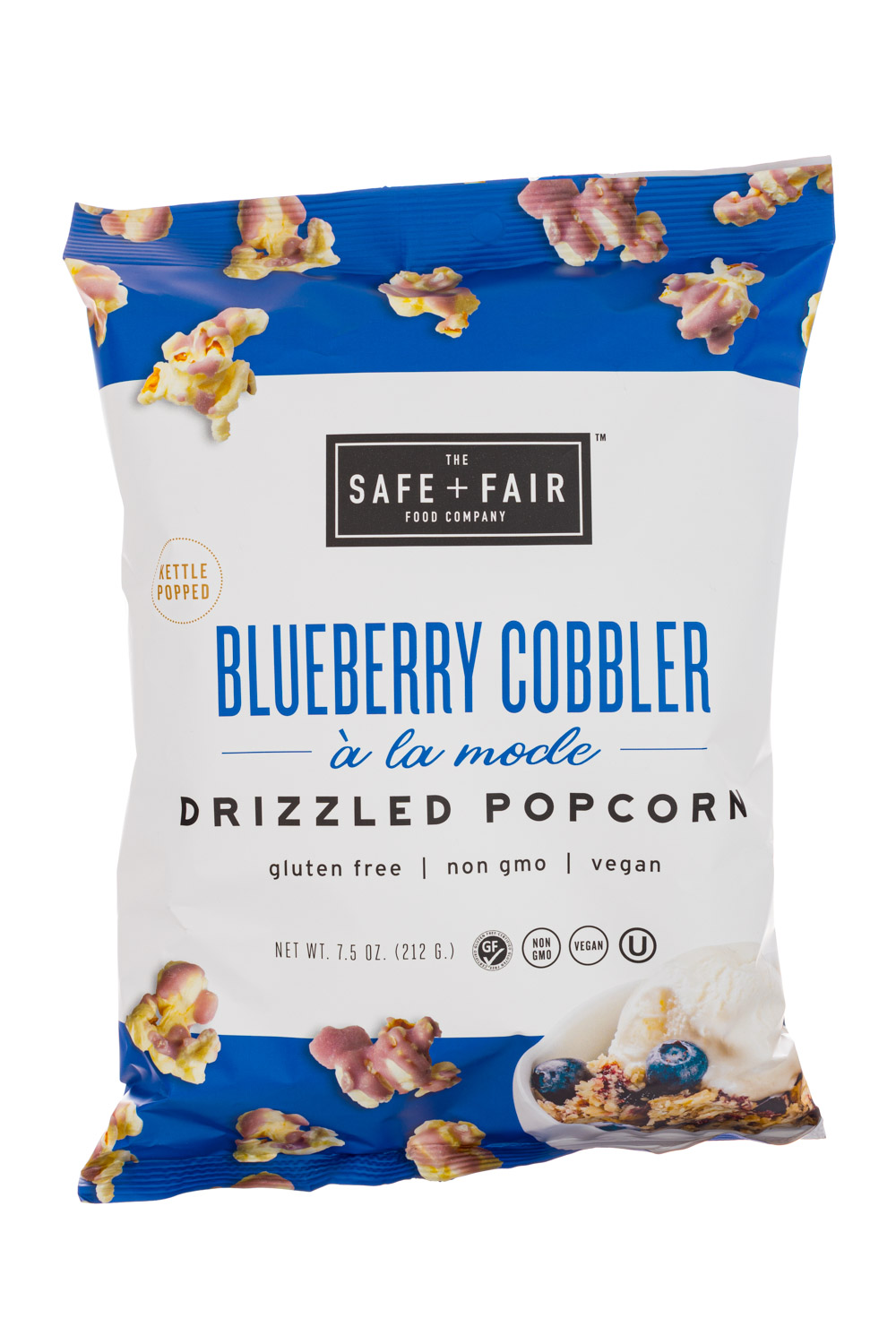 Blueberry Cobbler Drizzled PopCorn 2020