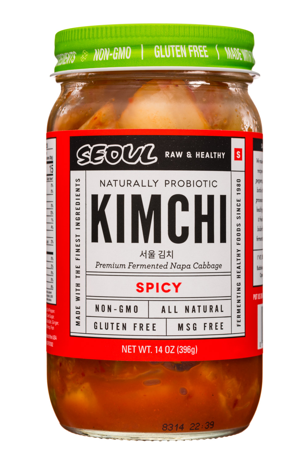 Lucky Foods Seoul Spicy Kimchi 