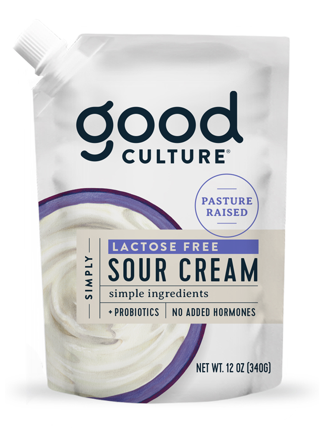 simply lactose free sour cream, 12oz