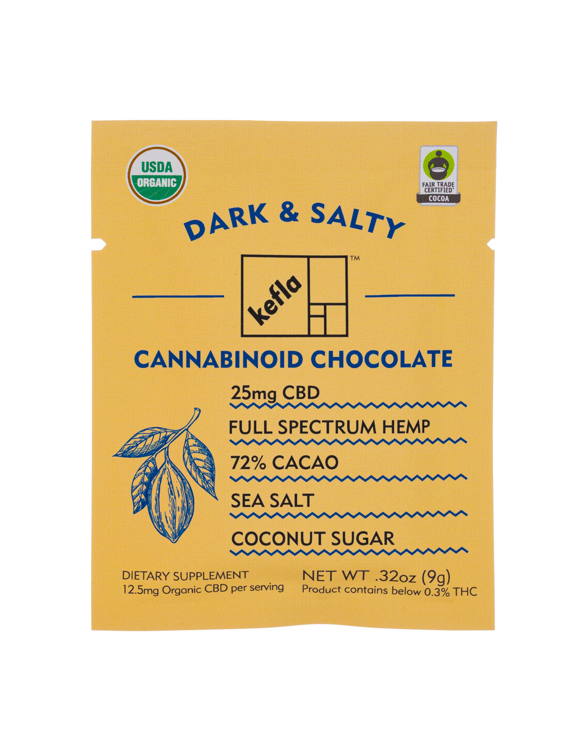 Dark and Salty Cacao Bar 