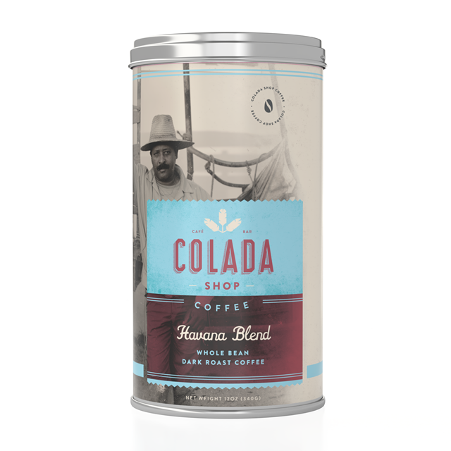 Colada Shop Havana Blend 12oz Tin Whole Bean