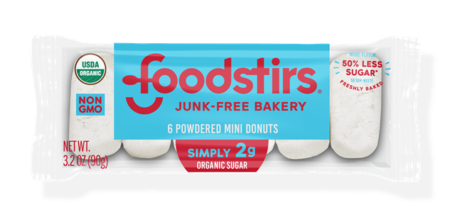 Organic Powdered Mini Donuts