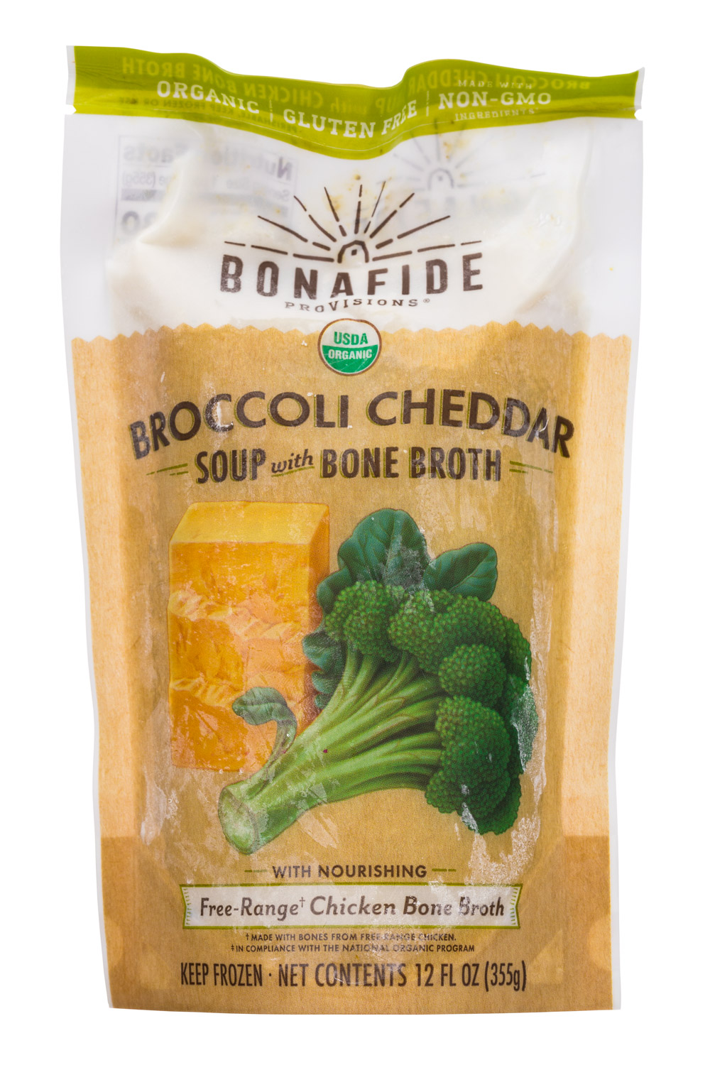 Broccoli Cheddar Broth Soup