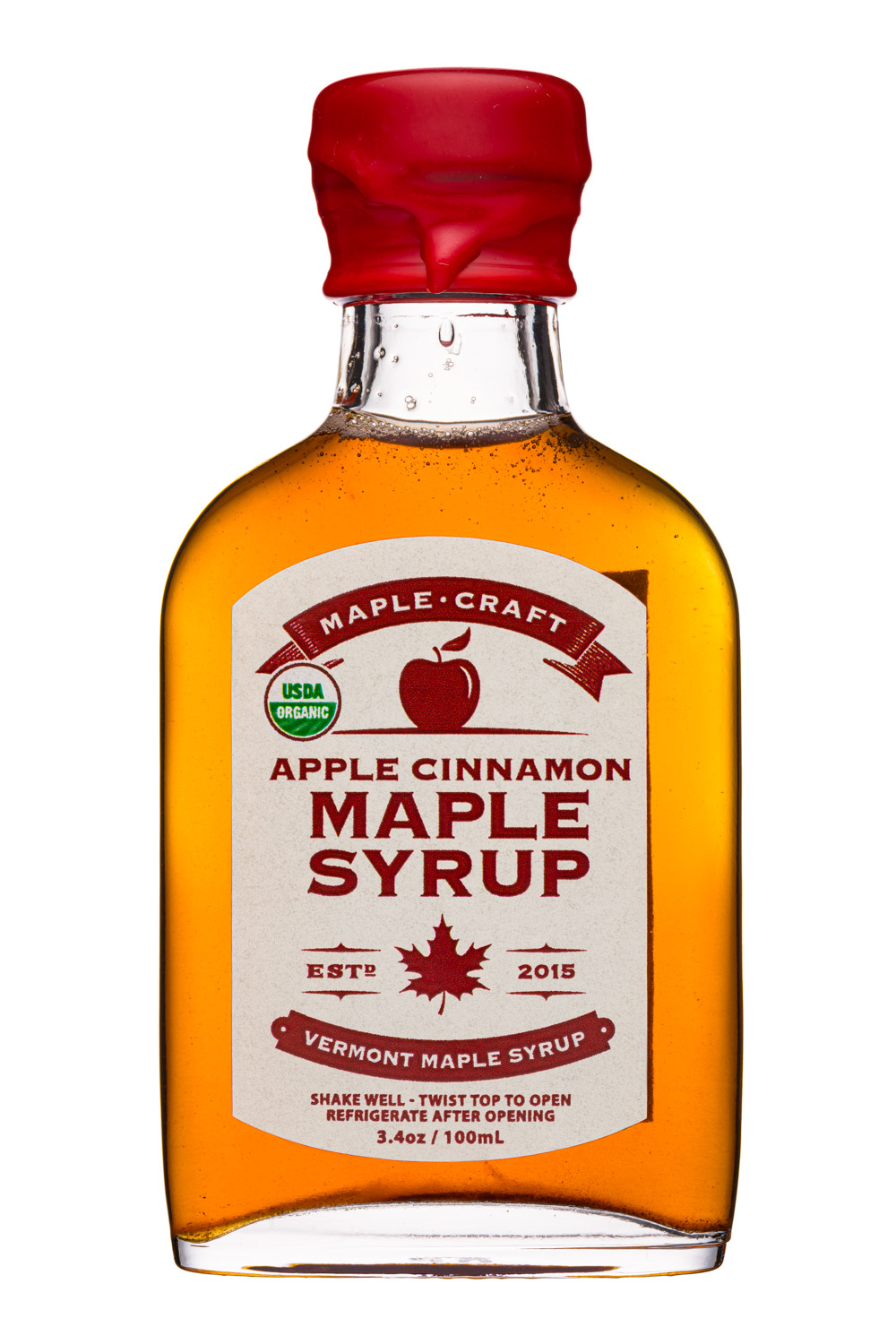 Apple Cinnamon Maple Syrup | NOSH.com