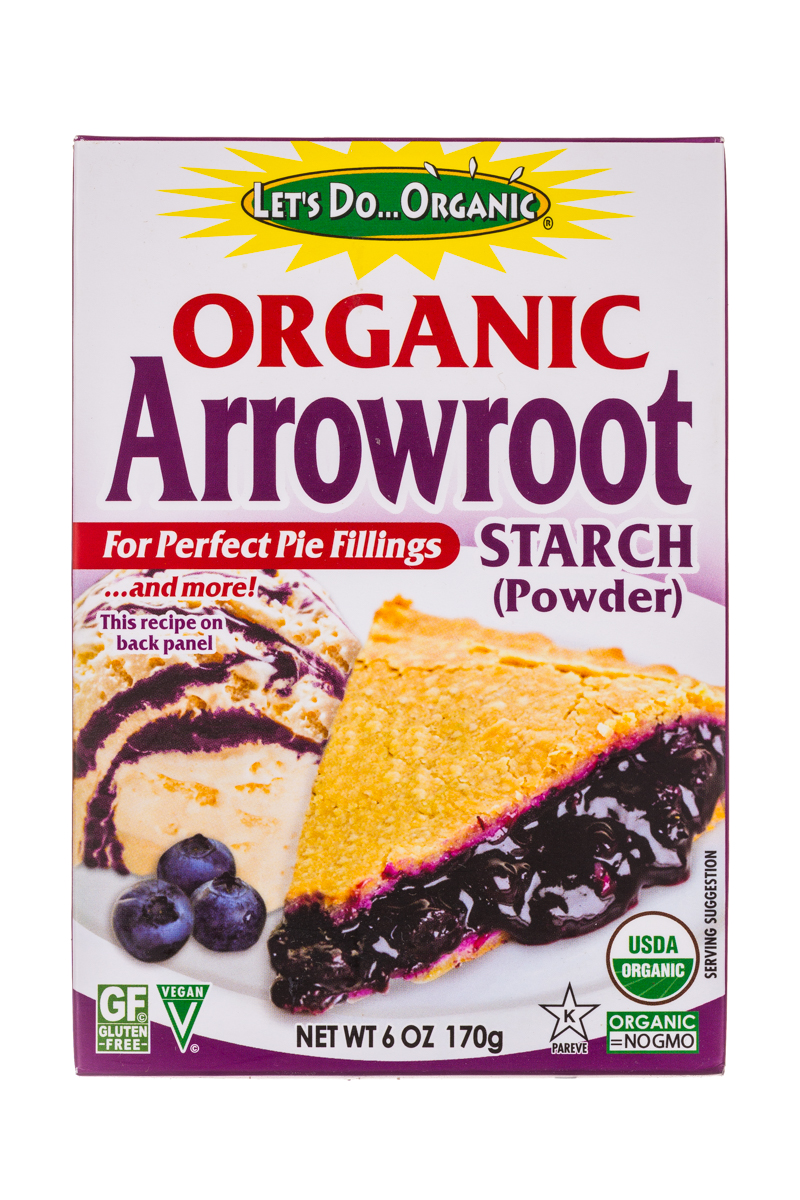 Organic Arrowroot Starch Powder
