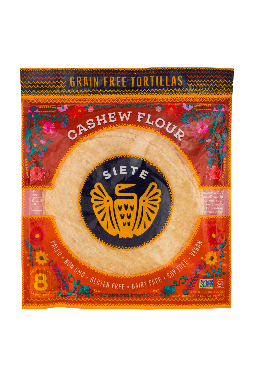 GF Tortillas - Cashew Flour