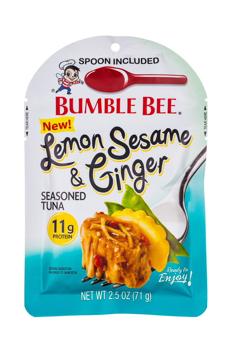 Seasoned Tuna- Lemon Sesame Ginger