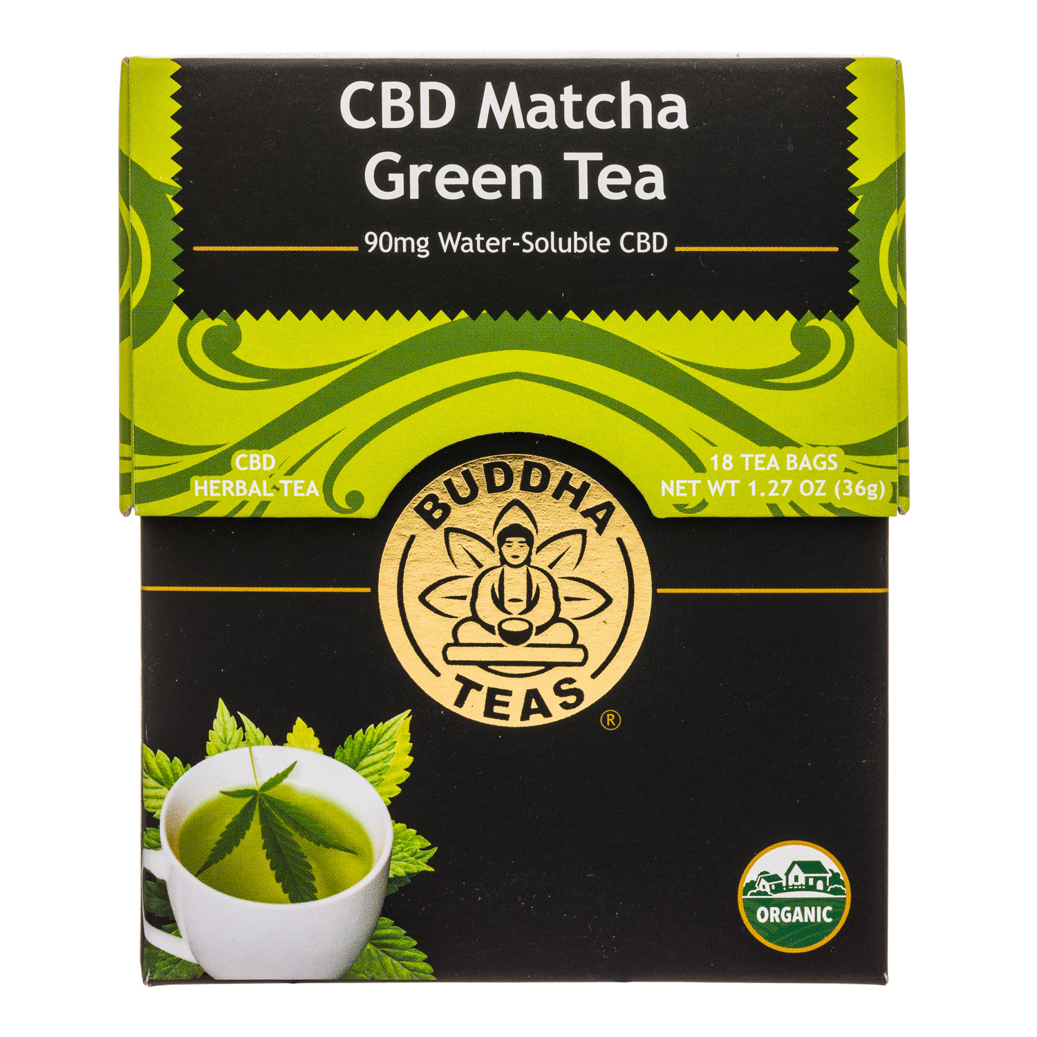 CBD Matcha Green Tea