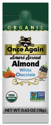 Amoré Spread Almond with White Chocolate squeeze pack