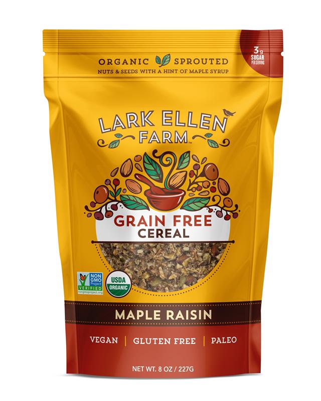 Organic Grain Free Granola Bites Gluten Free - Maple Raisin Cereal