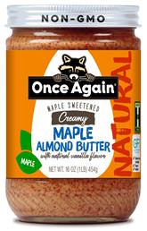 Maple Almond Butter with Natural Vanilla Flavor