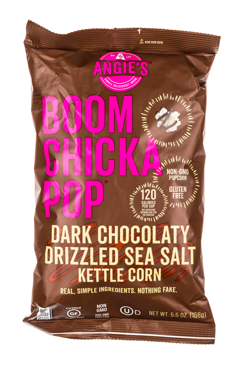 Dark chocolate Drizzled Sea Salt Kettle Corn