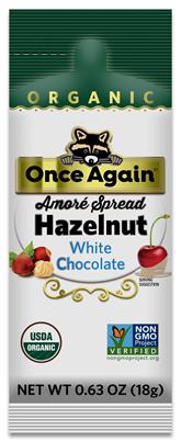 Amoré Spread Hazelnut with White Chocolate squeeze pack