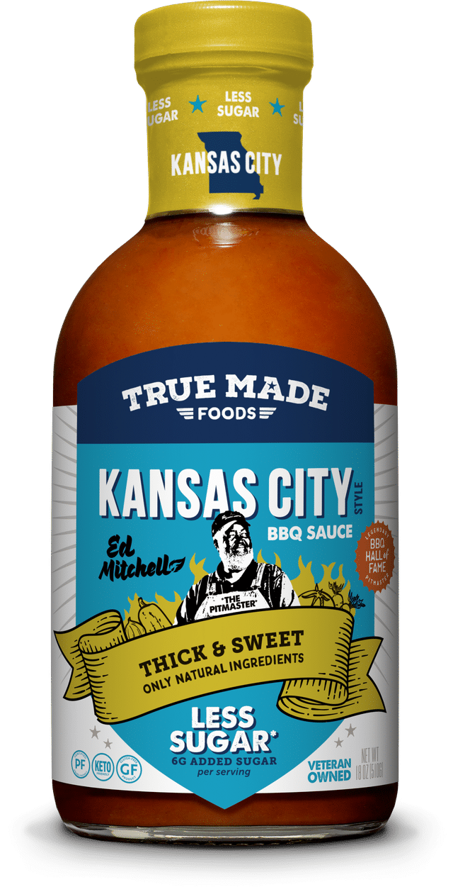 Pitmaster, KC-Style Original BBQ Sauce, Low Sugar