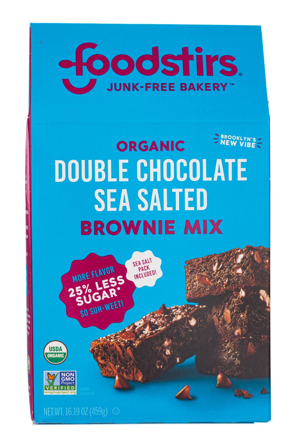 Organic Double Chocolate Sea Salted Brownie Mix