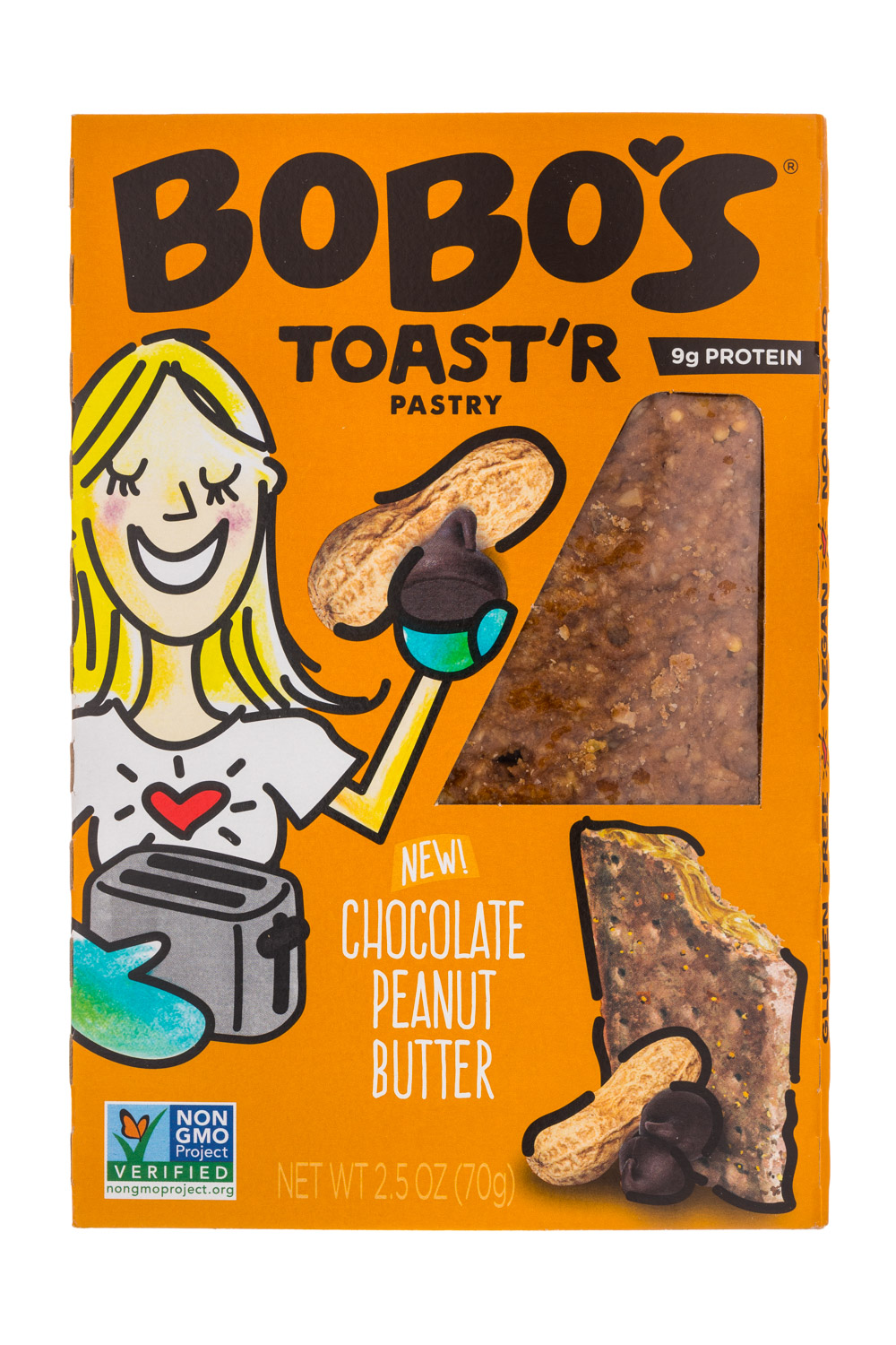 Chocolate Peanut Butter Toast'r