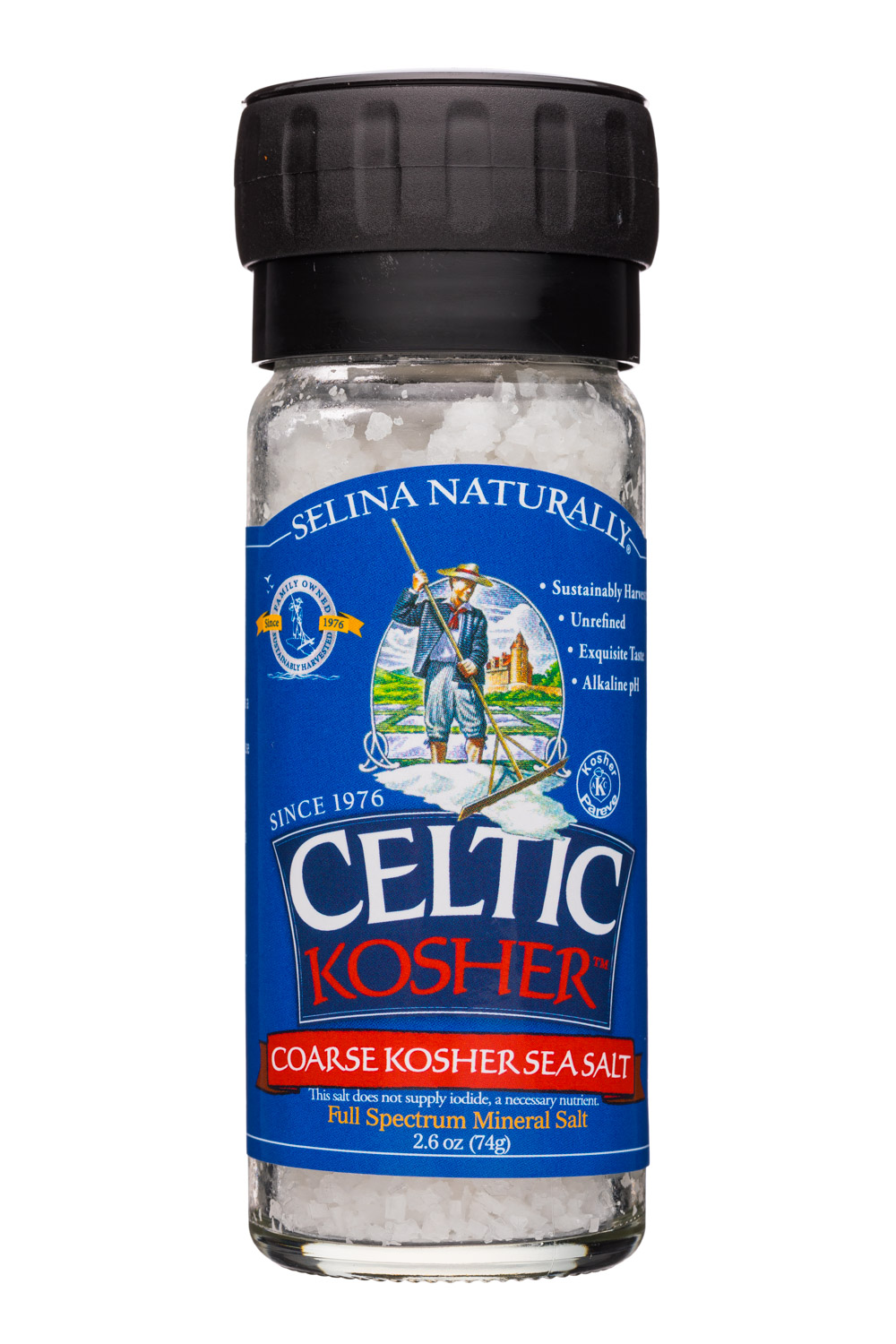 Coarse Kosher Sea Salt - 2.6oz
