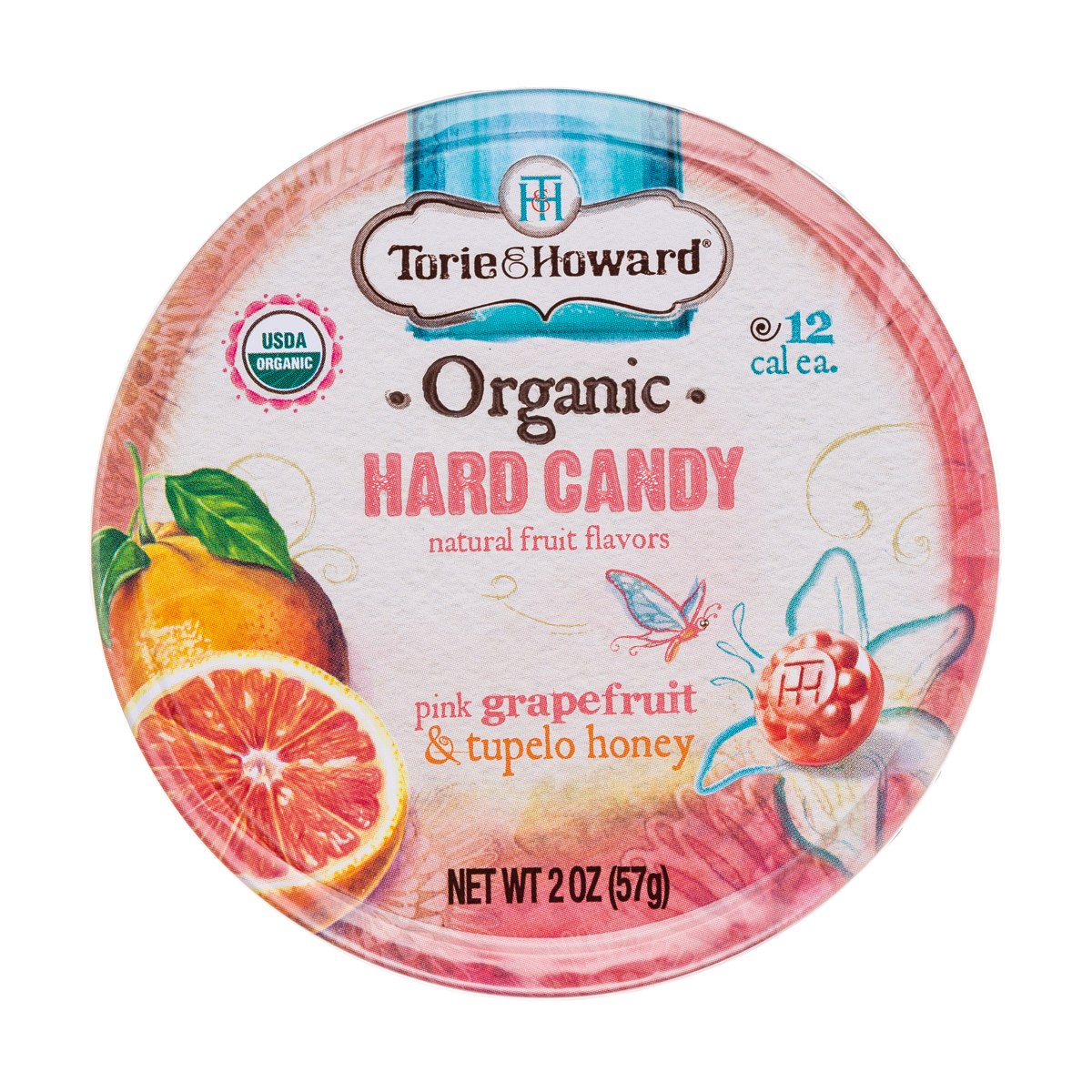 Pink Grapefruit & Tupelo Honey (Hard Candy)