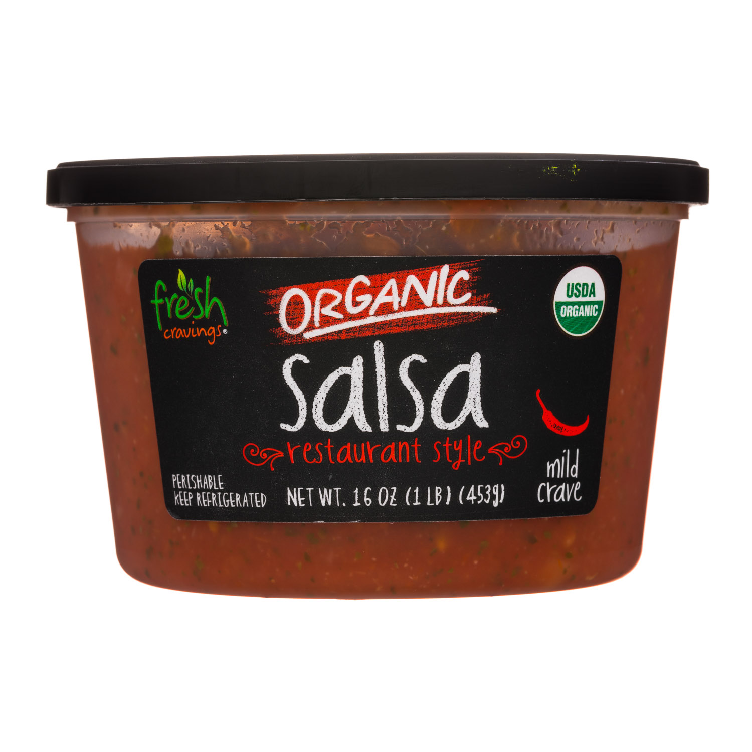 Restaurant Organic Salsa - Mild Crave