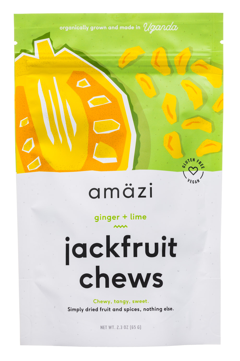 Ginger Lime Jackfruit Chews