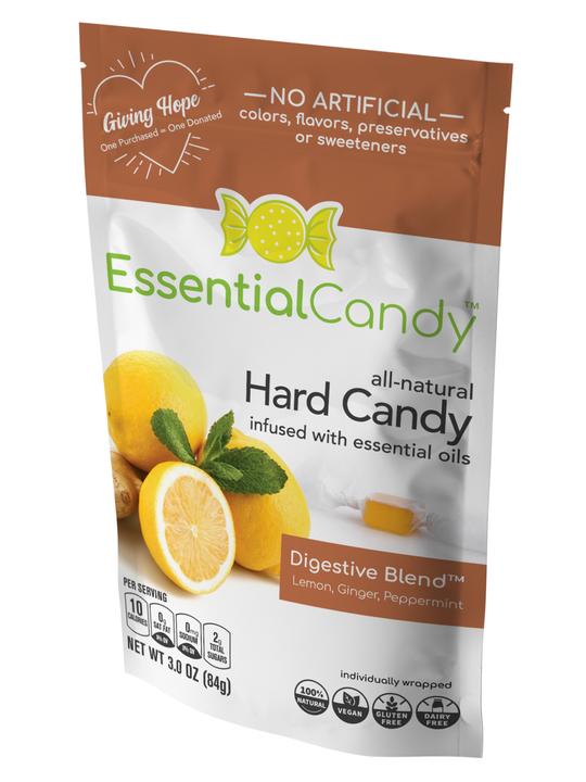 Digestive Blend Hard Candy with Lemon, Ginger and Peppermint