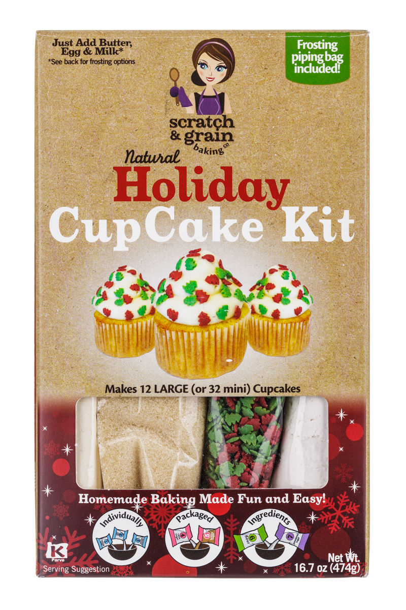 Natural Holiday Cupcake Mix