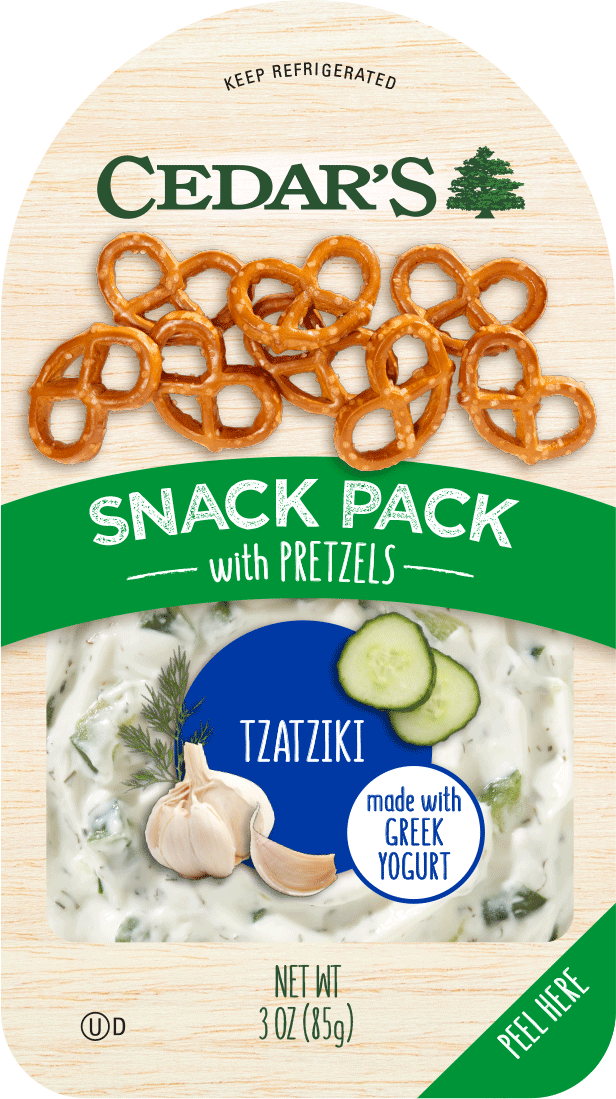 Snack Pack with Tzatziki Pretzels 3 oz