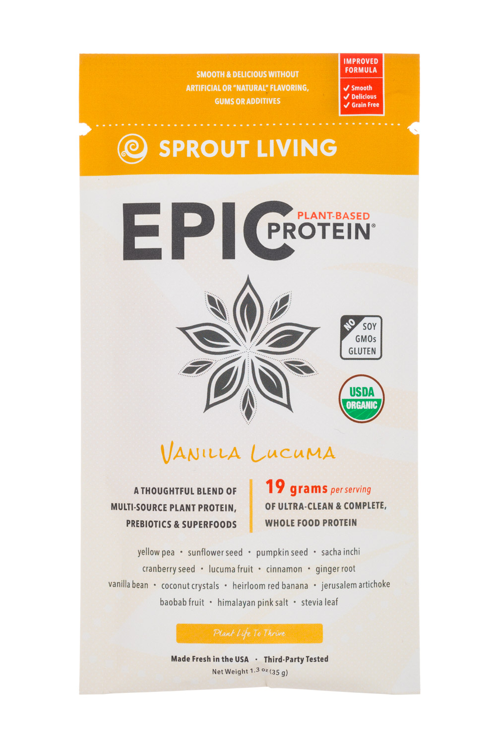 Epic Protein: Vanilla Lucuma