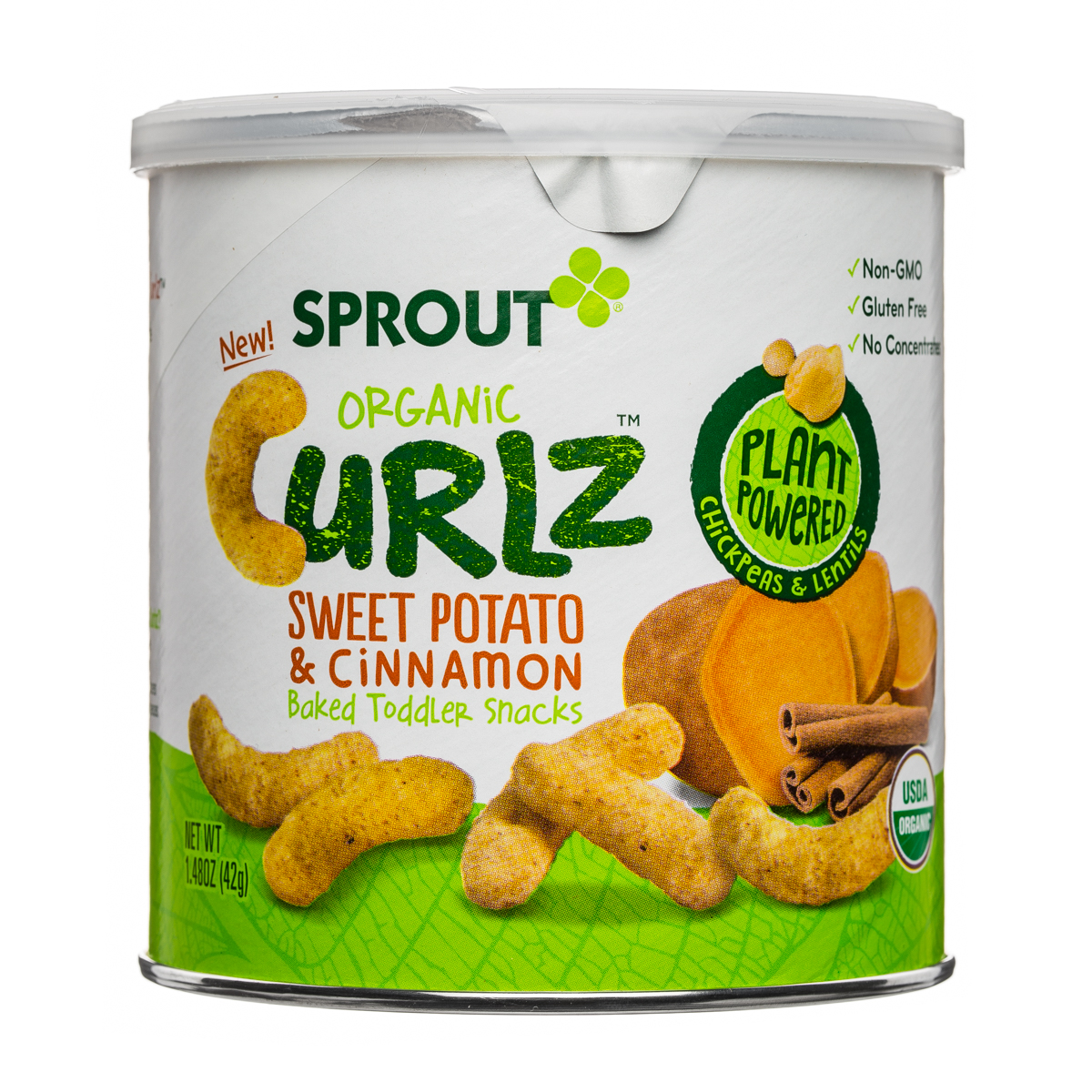 Organic Curlz- Sweet Potato & Cinnamon