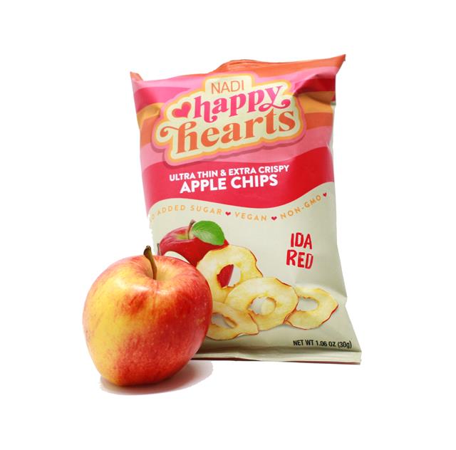 NADI Happy Hearts Apple Chips - Ida Red