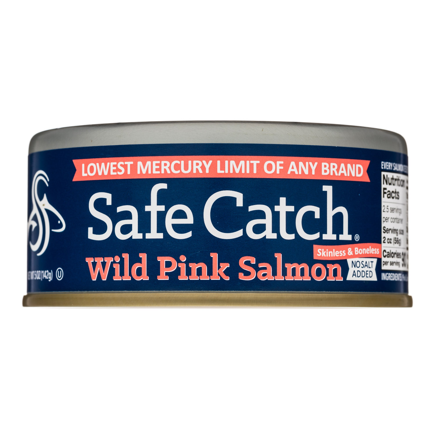 Skinless & Boneless Wild Pink Salmon (No Salt Added)