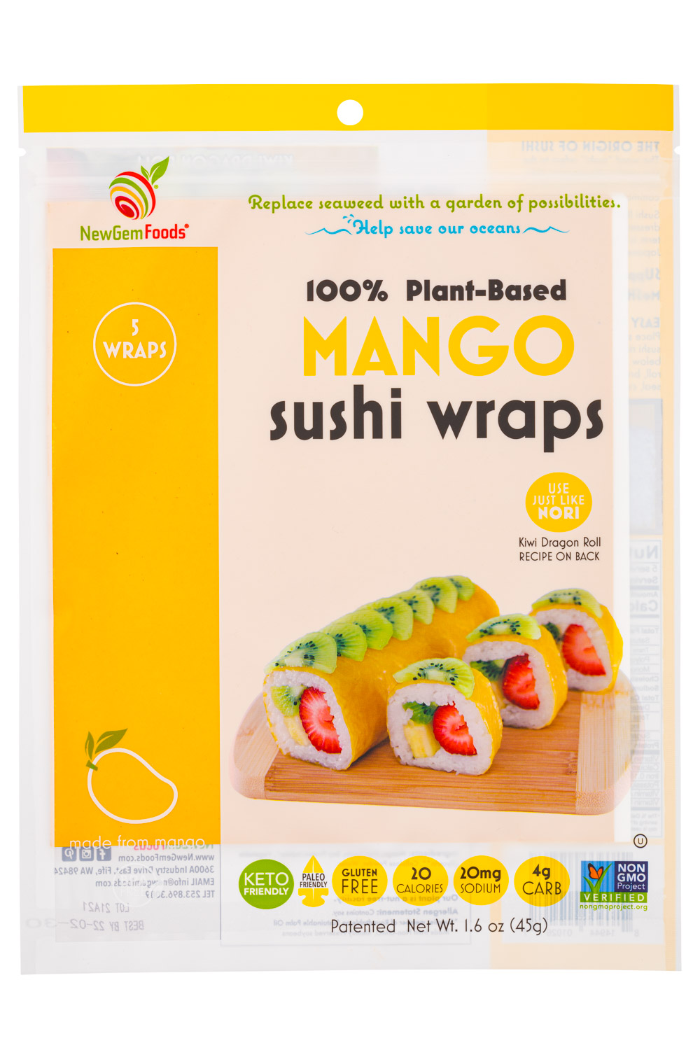 Mango - Sushi Wraps