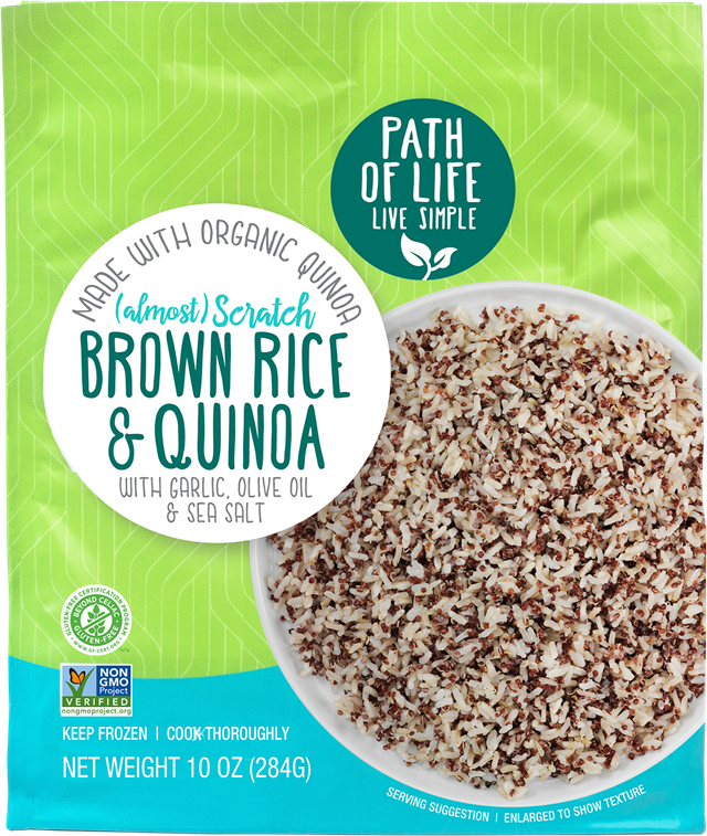 (almost) Scratch Brown Rice & Quinoa
