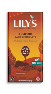 Almond Dark Chocolate Bar 55%