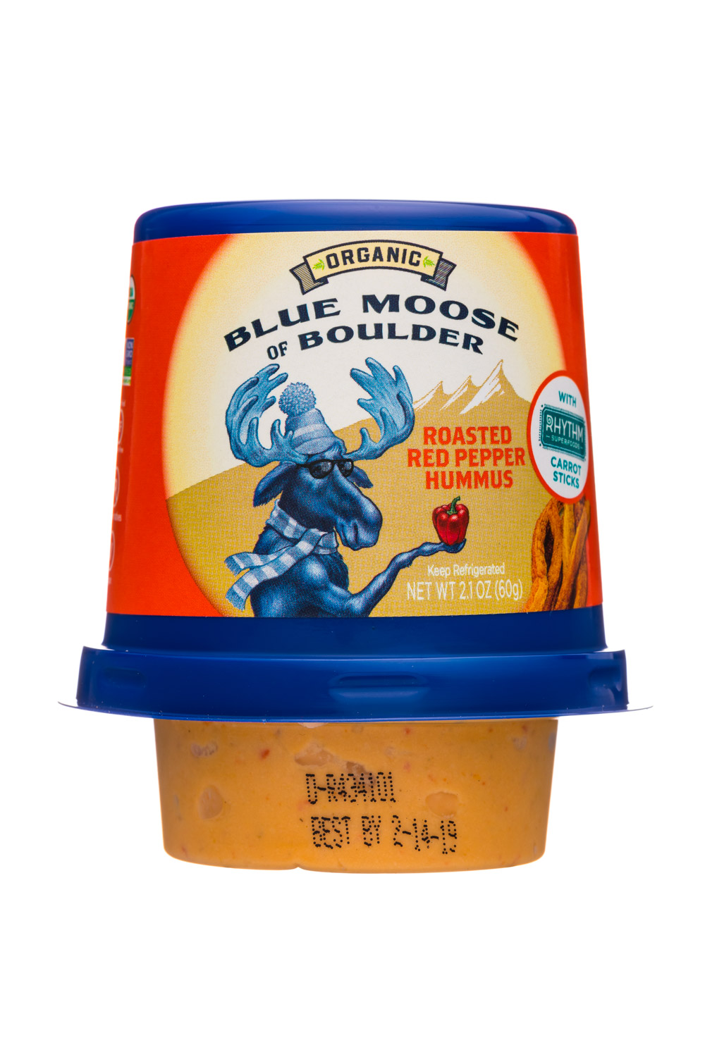 Roasted Red Pepper Hummus (new label)