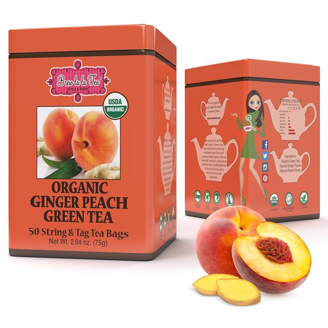 Organic Ginger Peach