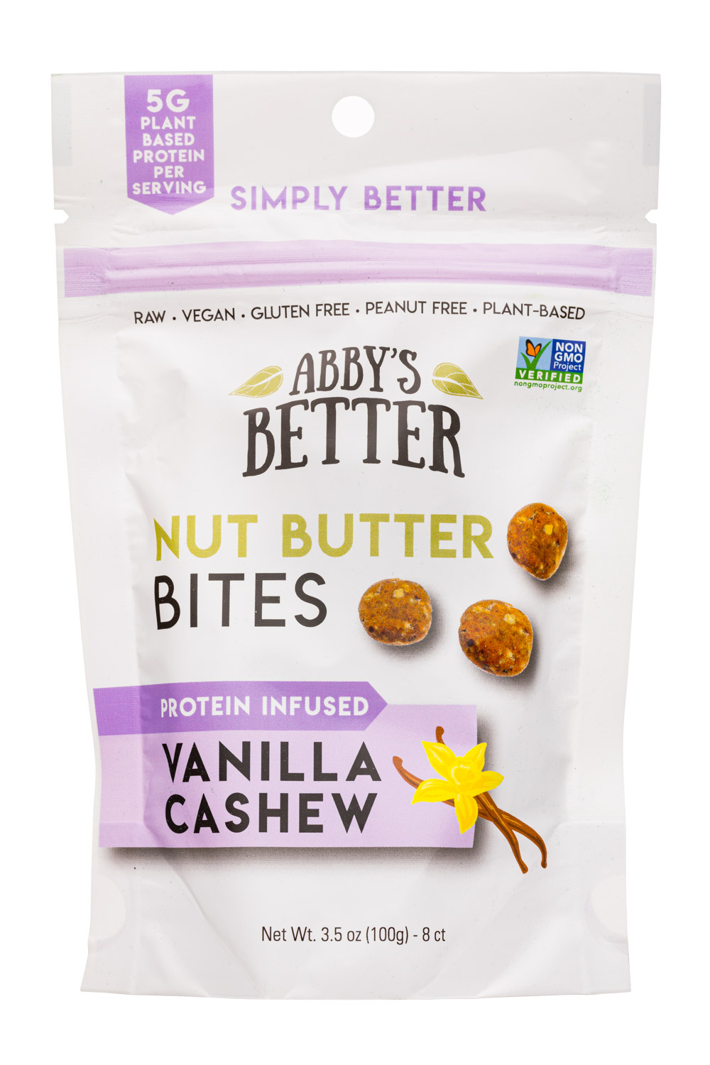 Vanilla Cashew Nut Butter Bites
