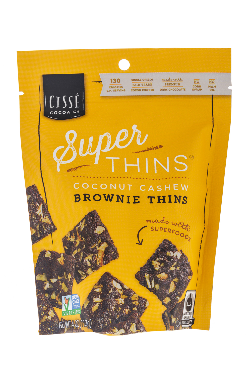 Super Thins - Coconut Cashew Brownie Thins (2016)