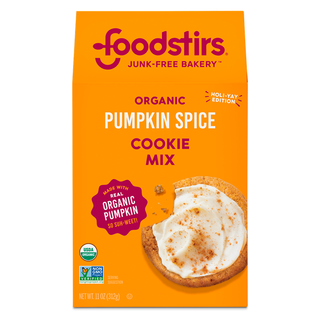 Organic Pumpkin Spice Cookie Mix