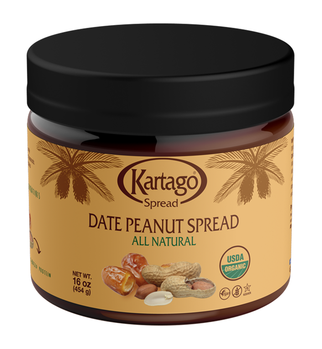 Organic Date Peanut Spread 16oz