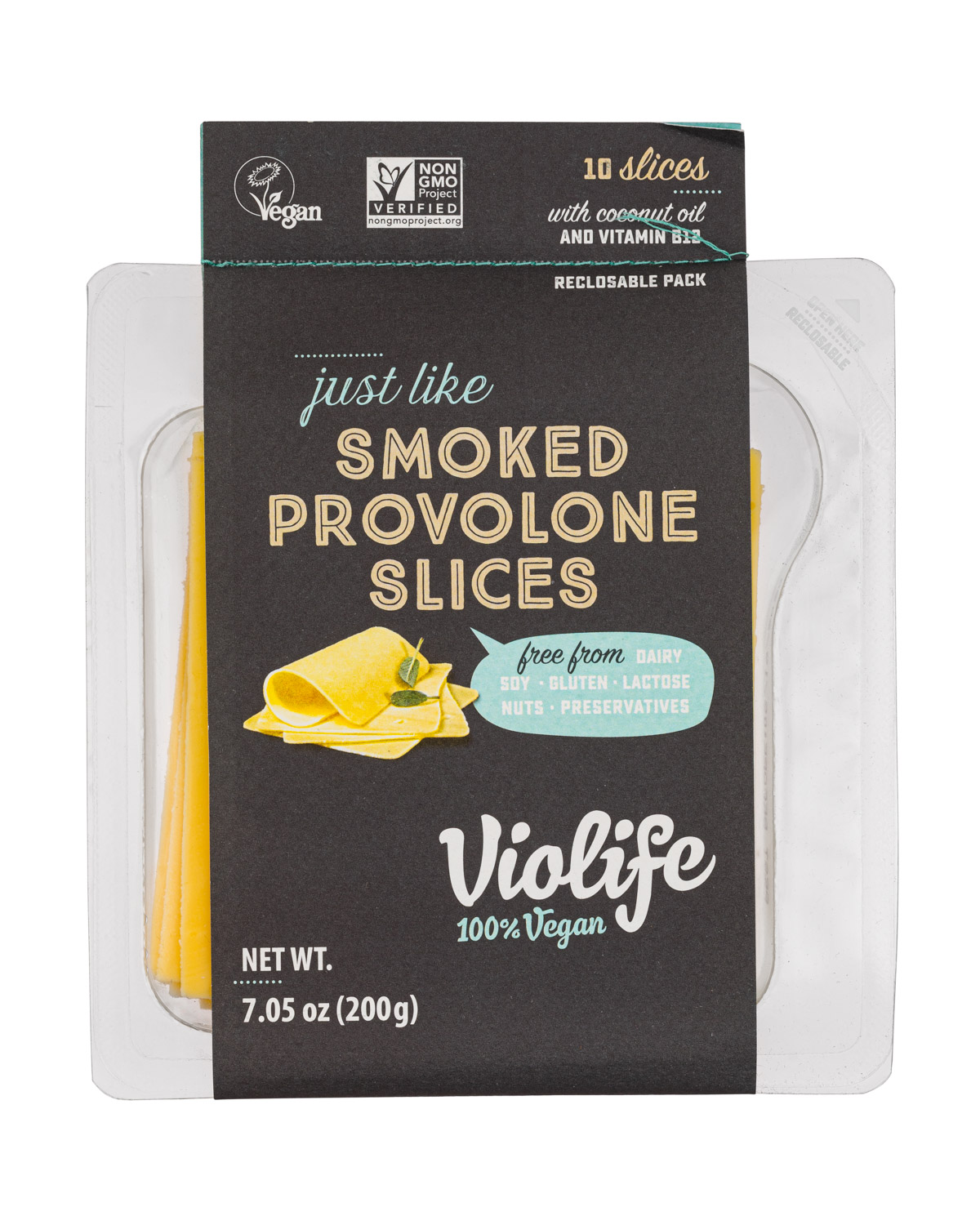 Violife Just Like Smoked Provolone Slices