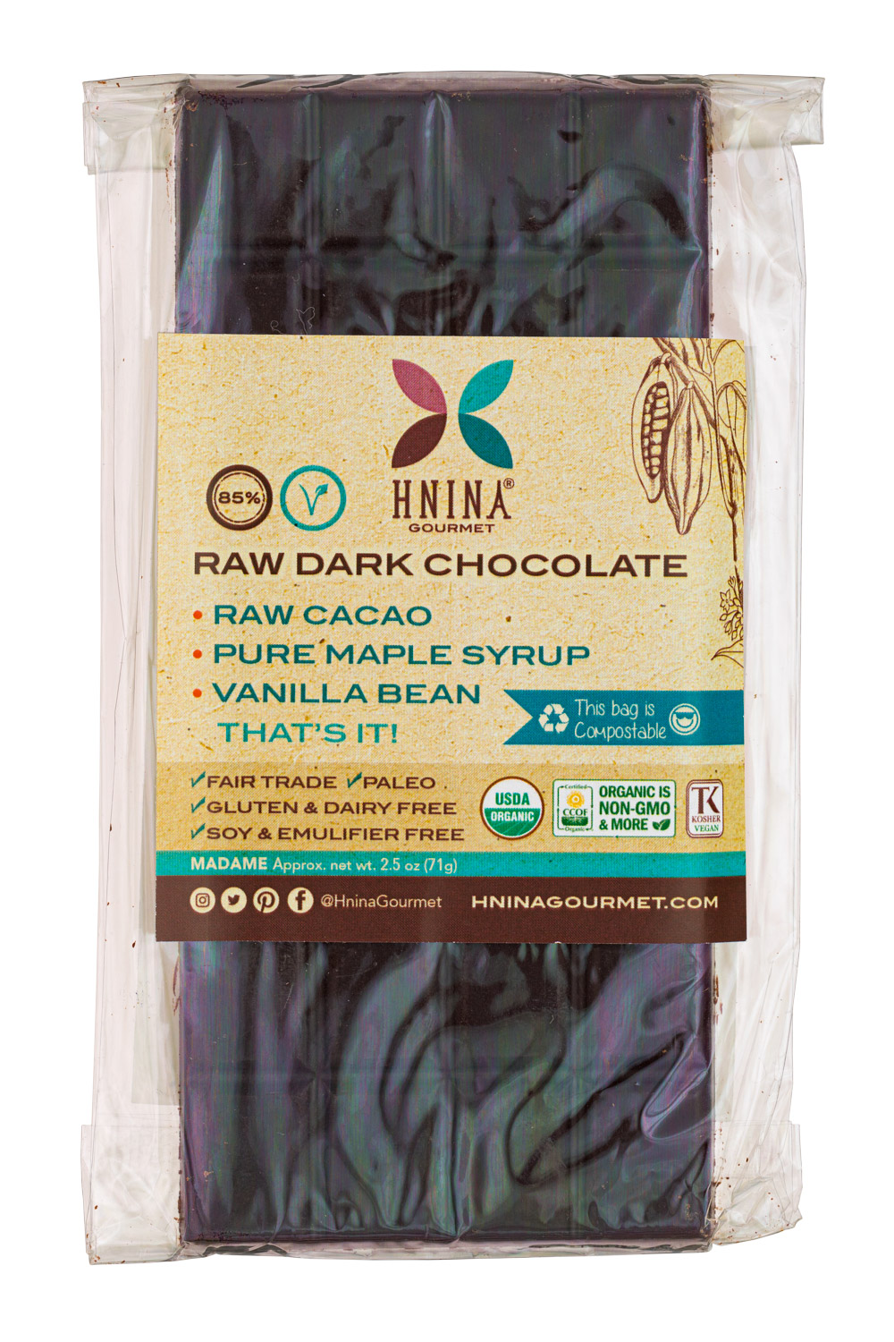 Raw Dark Chocolate