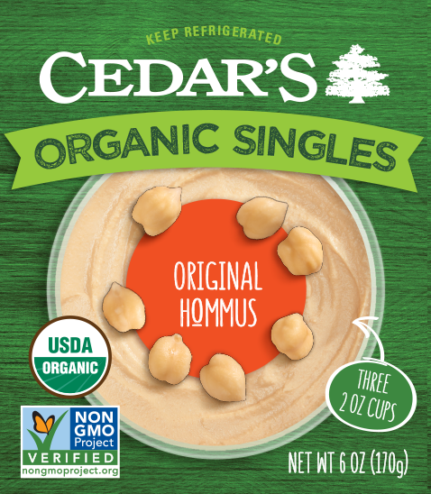 Organic Original Hommus Single 2oz