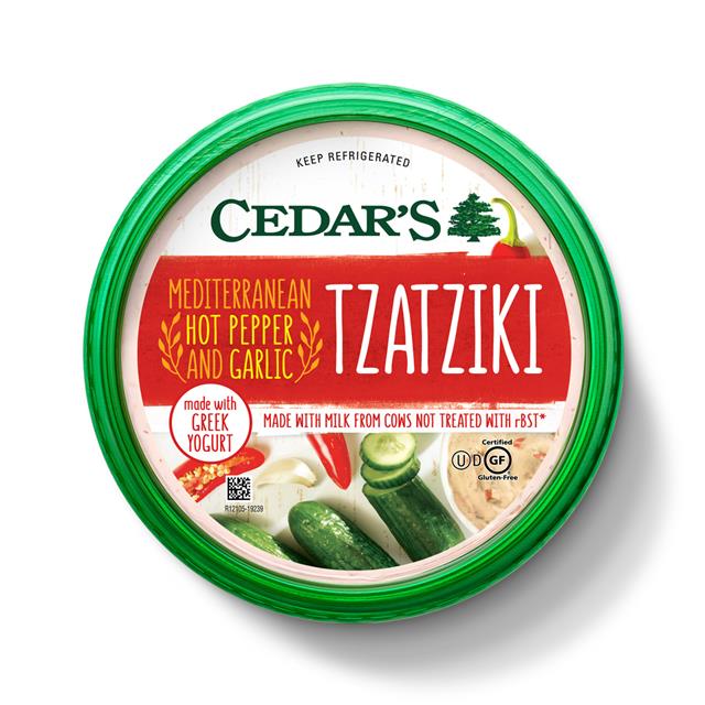Mediterranean Hot Pepper and Garlic  Tzatziki 12oz
