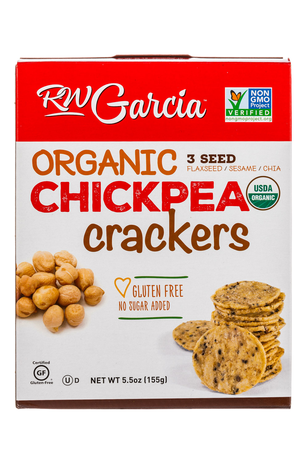 3 Seed Chickpea Crackers