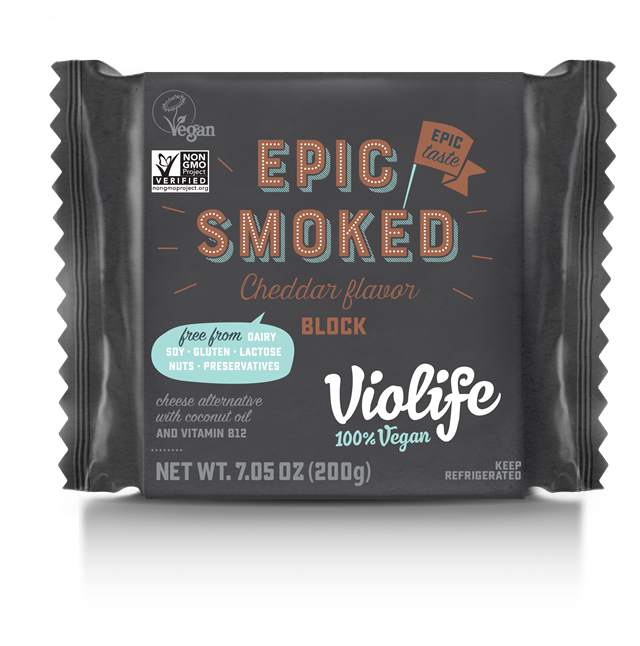 Violife EPIC Smoked Cheddar Flavor Block