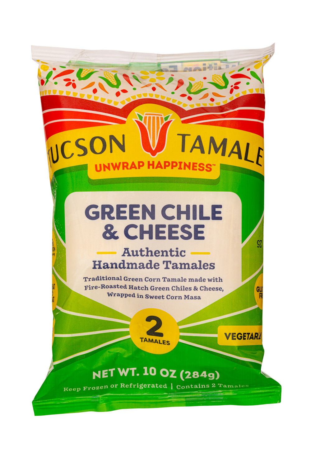 Green Chili & Cheese Tamales