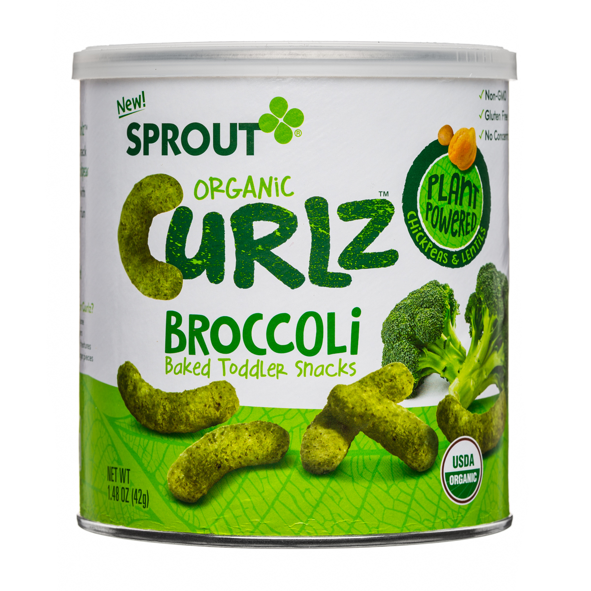Organic Curlz- Broccoli