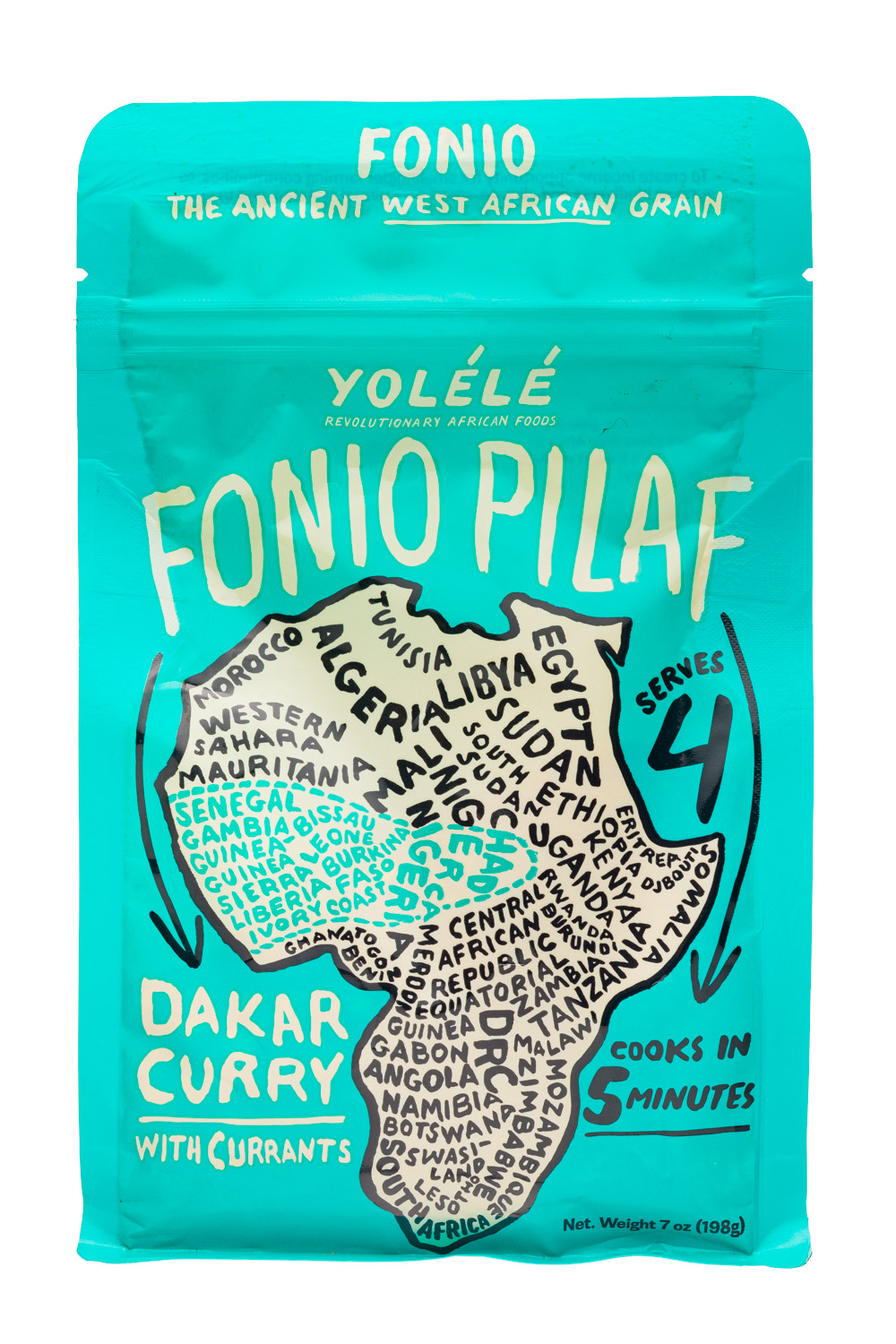 Yolélé Dakar Curry Fonio Pilaf